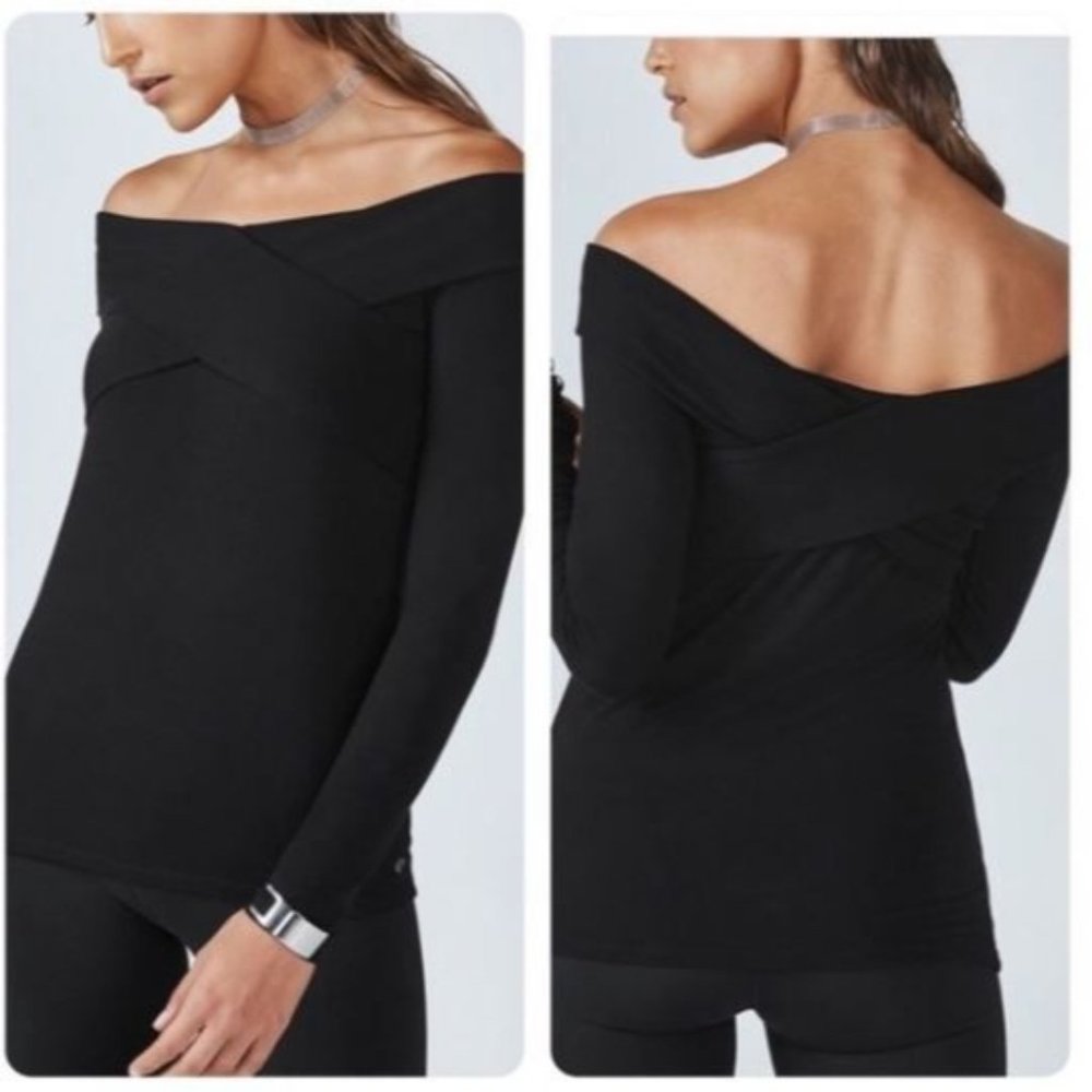 Fabletics Jayla Everyday Elevation Criss Cross Long Sleeve Top Size XXS
